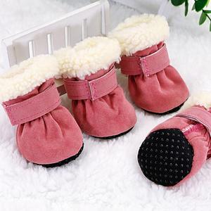 Waterproof Winter Dog Boots Socks Pet Dog Shoes Anti-slip Puppy Cat Rain Snow Booties Footwear For Small Dogs - Dr Excelencia Pet Botique