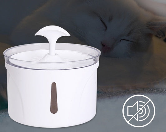 Dr Excelencia Pet Botique automatic pet water dispenser with circulating filter and sleek design for fresh drinking water.