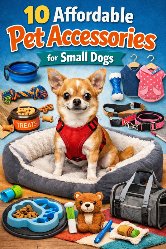 10 Affordable Pet Accessories for Small Dogs