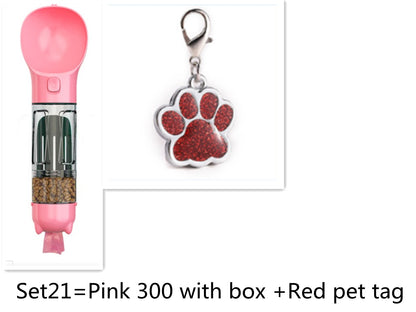 Pet multifunctional water cup Going with the dog - Dr Excelencia Pet Botique