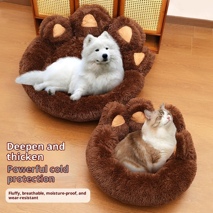 Plush Kennel Thickened Pet Bed Large Pet Mat - Dr Excelencia Pet Botique