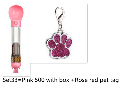 Pet multifunctional water cup Going with the dog - Dr Excelencia Pet Botique