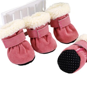Waterproof Winter Dog Boots Socks Pet Dog Shoes Anti-slip Puppy Cat Rain Snow Booties Footwear For Small Dogs - Dr Excelencia Pet Botique