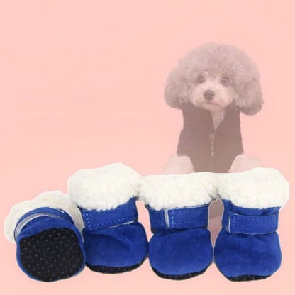Waterproof Winter Dog Boots Socks Pet Dog Shoes Anti-slip Puppy Cat Rain Snow Booties Footwear For Small Dogs - Dr Excelencia Pet Botique