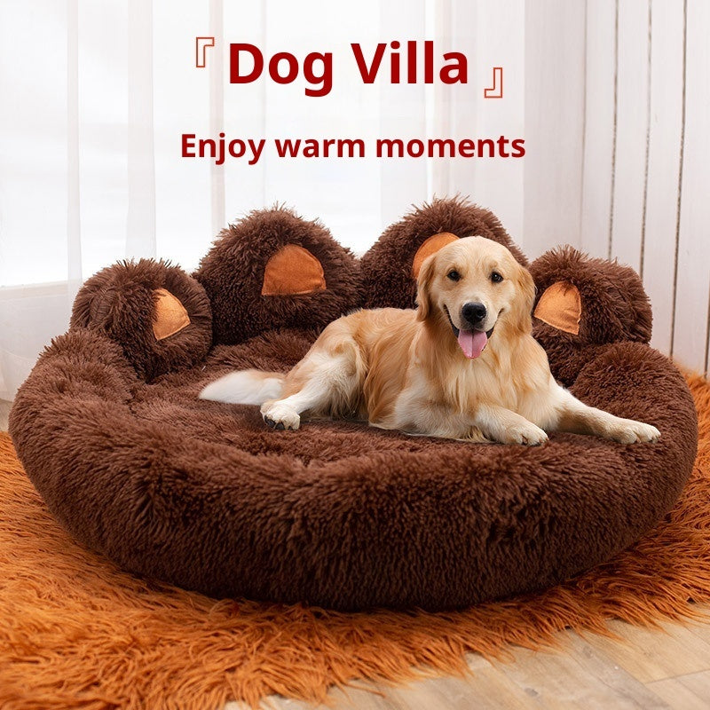 Plush Kennel Thickened Pet Bed Large Pet Mat - Dr Excelencia Pet Botique