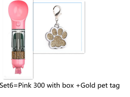 Pet multifunctional water cup Going with the dog - Dr Excelencia Pet Botique