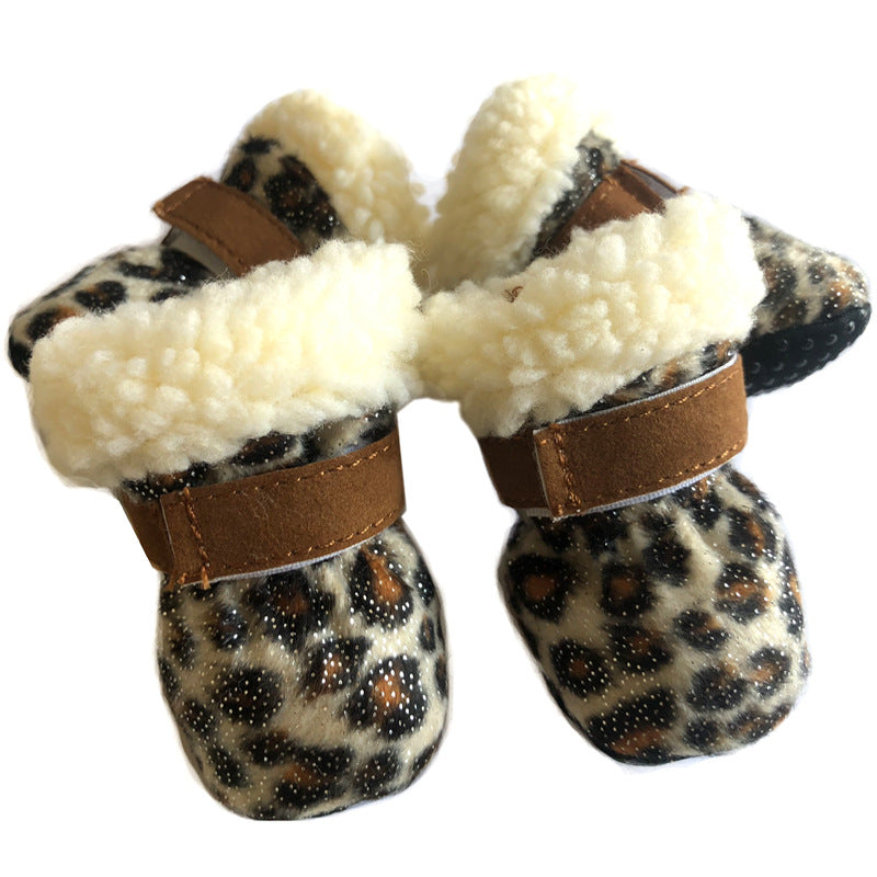 Waterproof Winter Dog Boots Socks Pet Dog Shoes Anti-slip Puppy Cat Rain Snow Booties Footwear For Small Dogs - Dr Excelencia Pet Botique