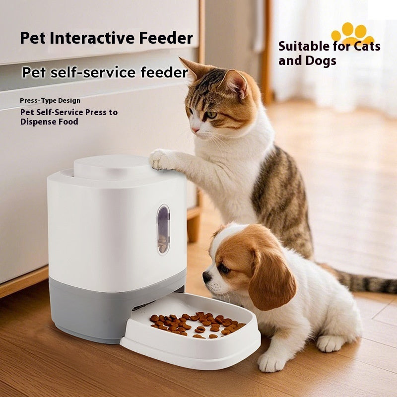 Automatic Pet Feeder Educational Press Feeding Toys - Dr Excelencia Pet Botique