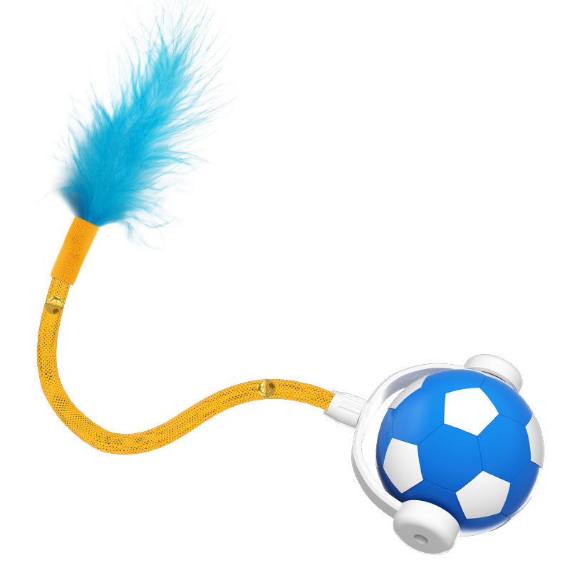 Bite-resistant Electric Cat Teasing Self-Hi Interactive Pet Jumping Ball - Dr Excelencia Pet Botique